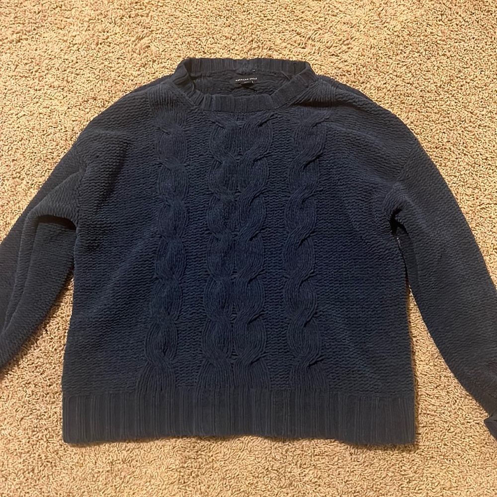 Navy Blue American Eagle sweater